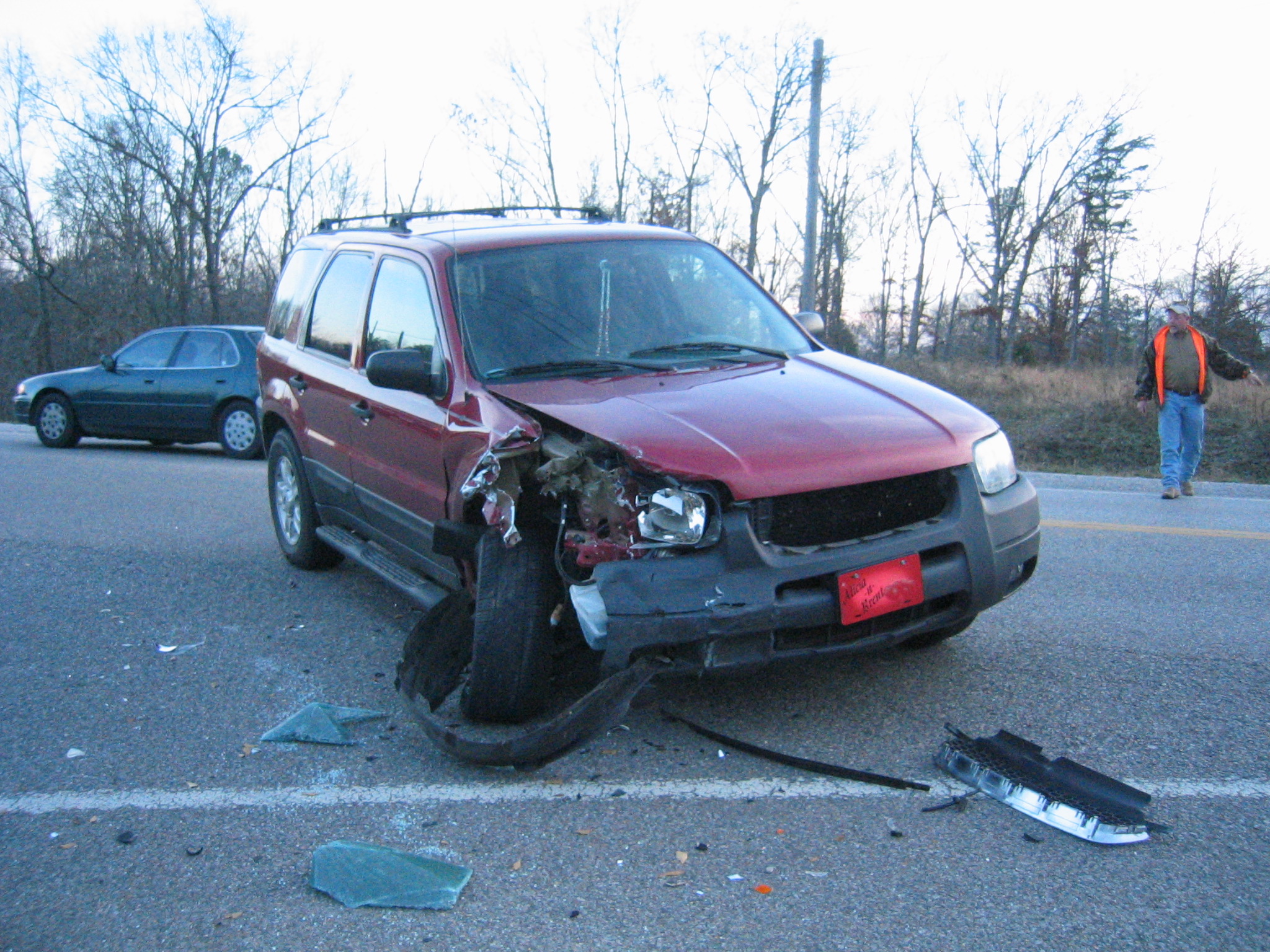 Wreck - 4:20 P.M. Friday Dec. 14, 2007 In Weston photo 3